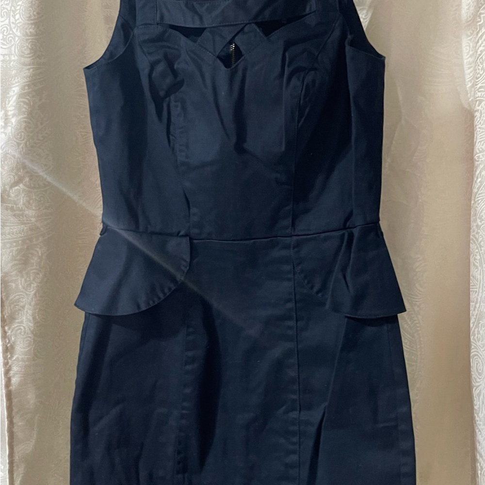 Elegant Black Sleeveless Dress
